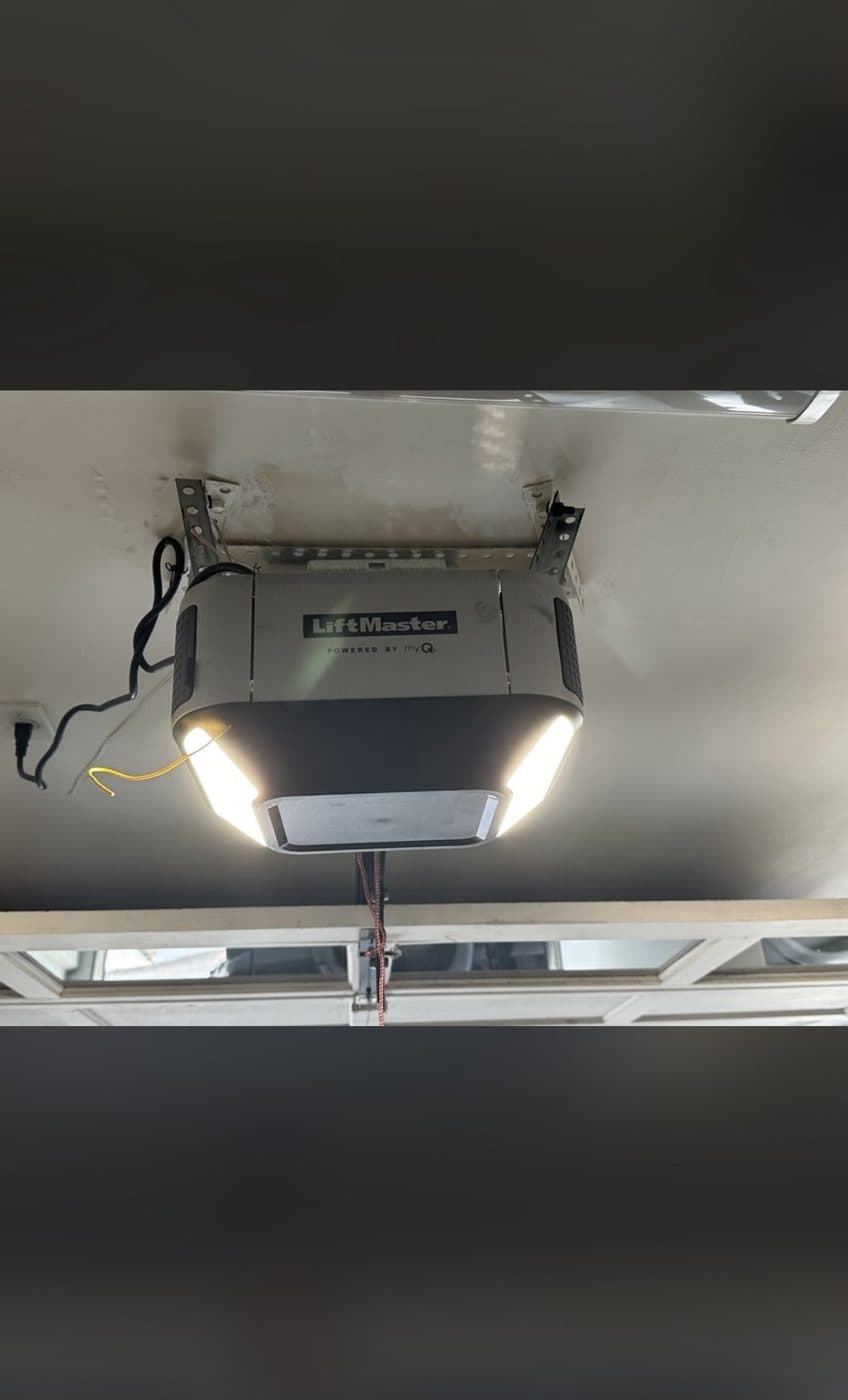 LiftMaster opener installation